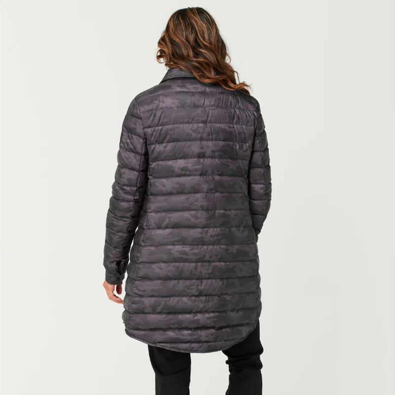 Krimson Klover Annie Long Down Shacket Womens image number 1